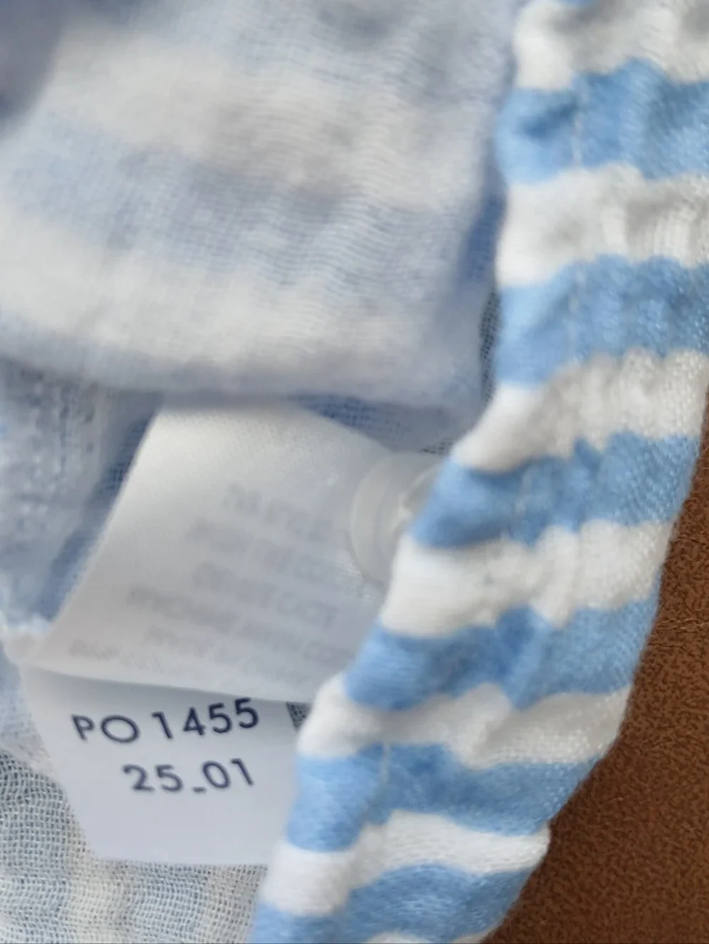 LAKE Hamptons Top in Sail Blue‎ Awning Stripe Size S